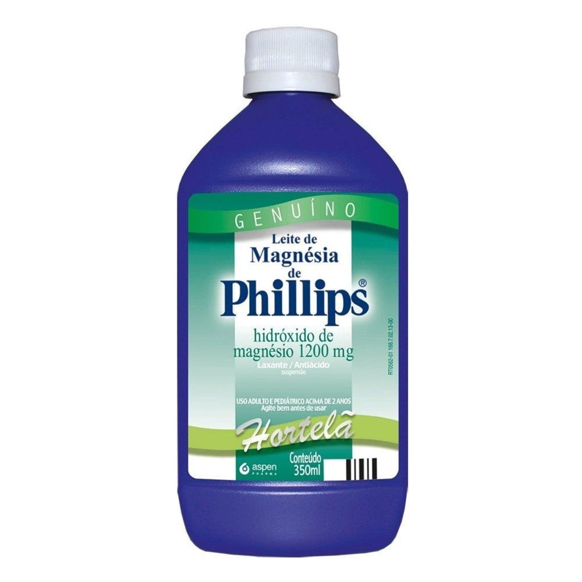 Leite de Magnésia Sabor Hortelã Phillips 350 ml