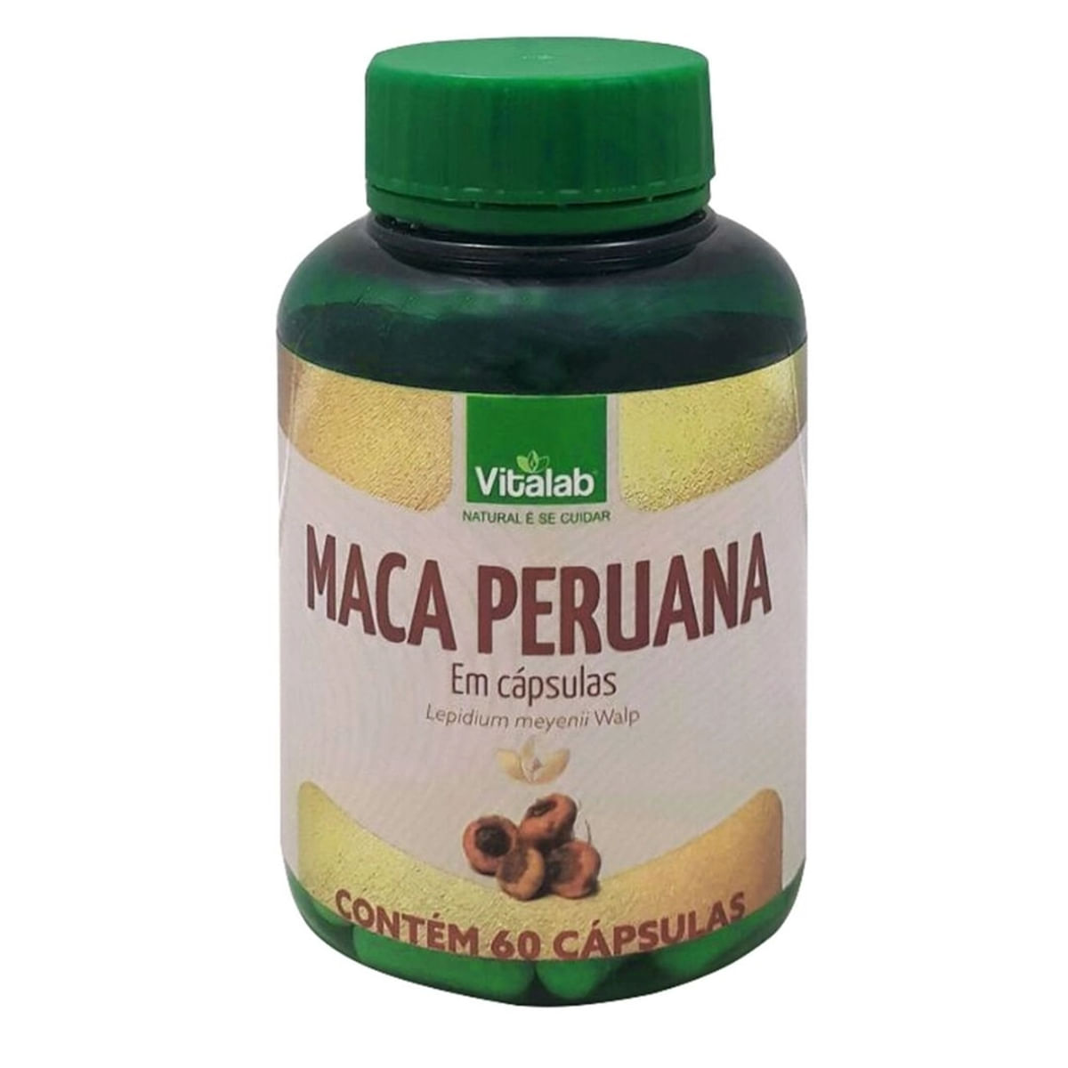 Maca Peruana Vitalab 500 mg 60 Cápsulas