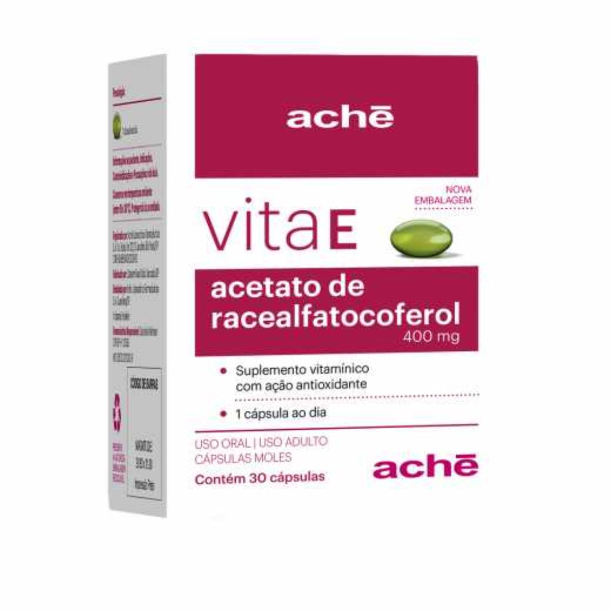 Vita E 400 mg 30 Cápsulas