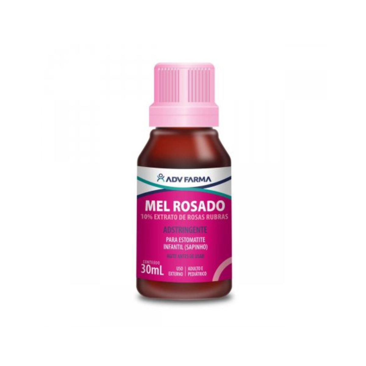 Mel rosado ADV liquido com 30 ml