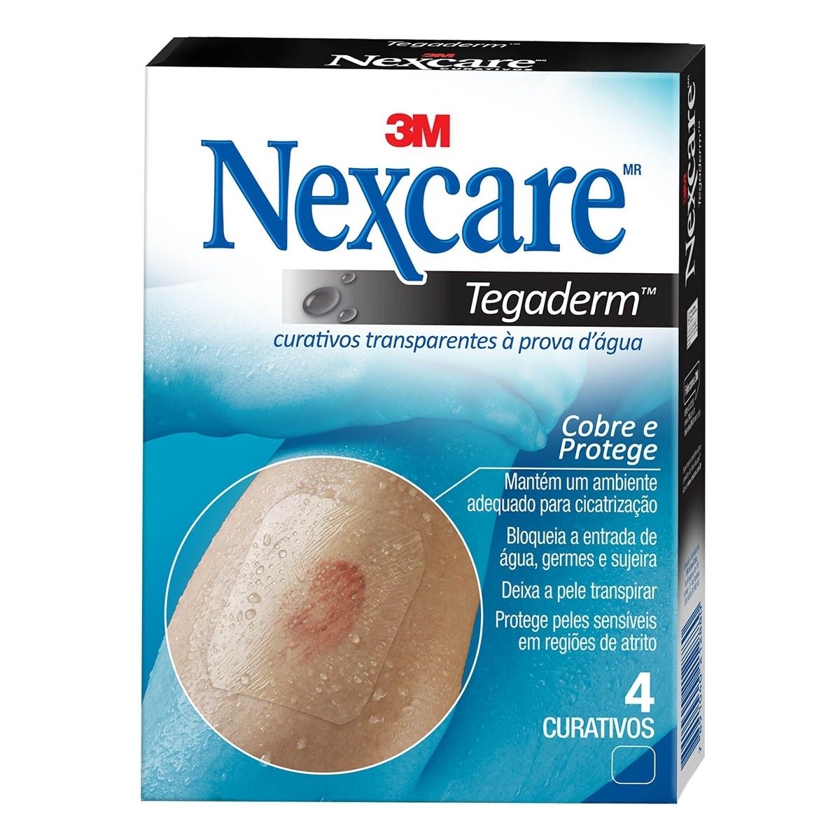Tegaderm Nexcare 4 Unidades