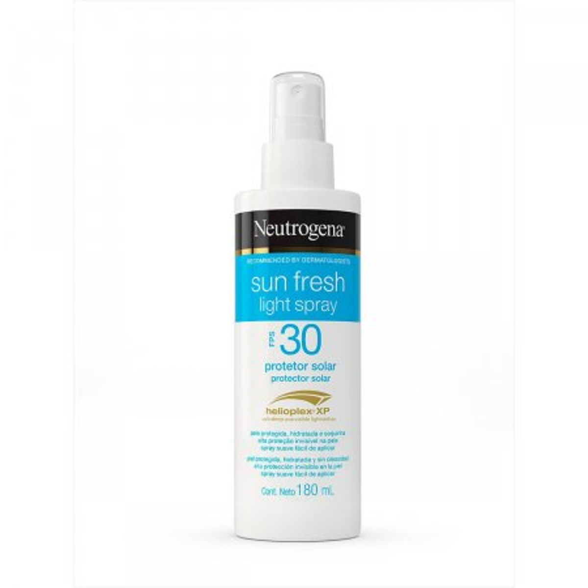 Protetor Solar FPS 30 em Spray Neutrogena Light 180 Ml