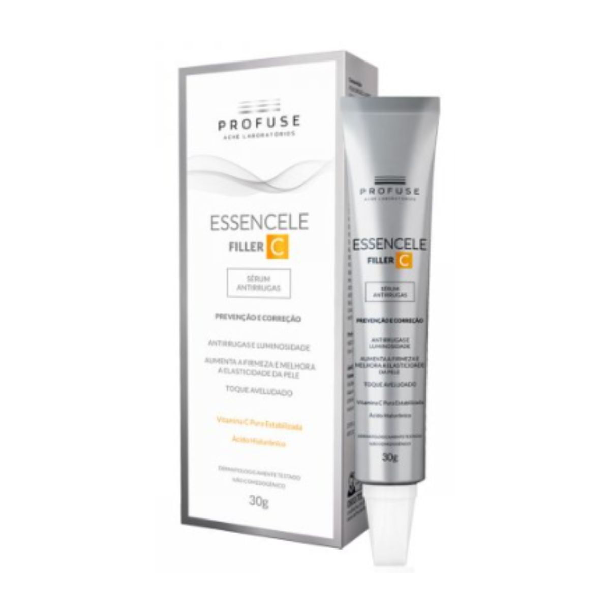 Sérum Hidratante Facial Antirrugas Profuse Essencele Filler C com 30 g