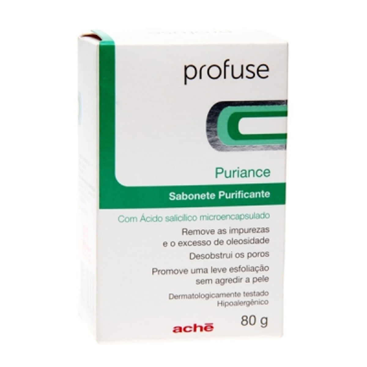 Sabonete Facial para Pele Oleosa Profuse Puriance em Barra 80 g