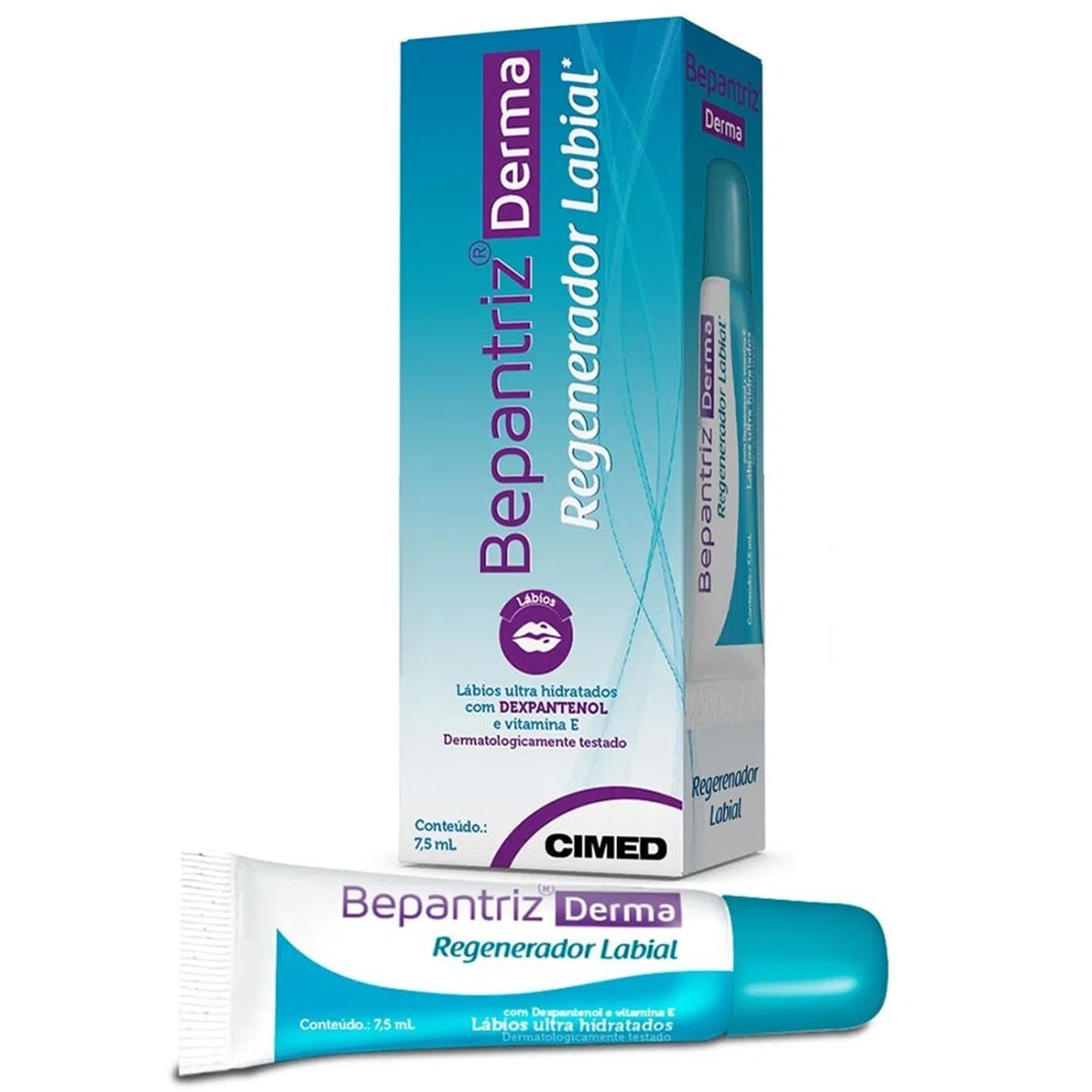 Creme Labial Bepantriz Derma 7,5 Ml