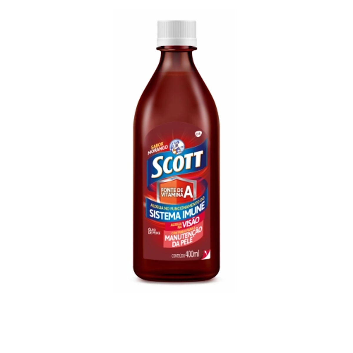 Scott Sabor Morango 400 Ml