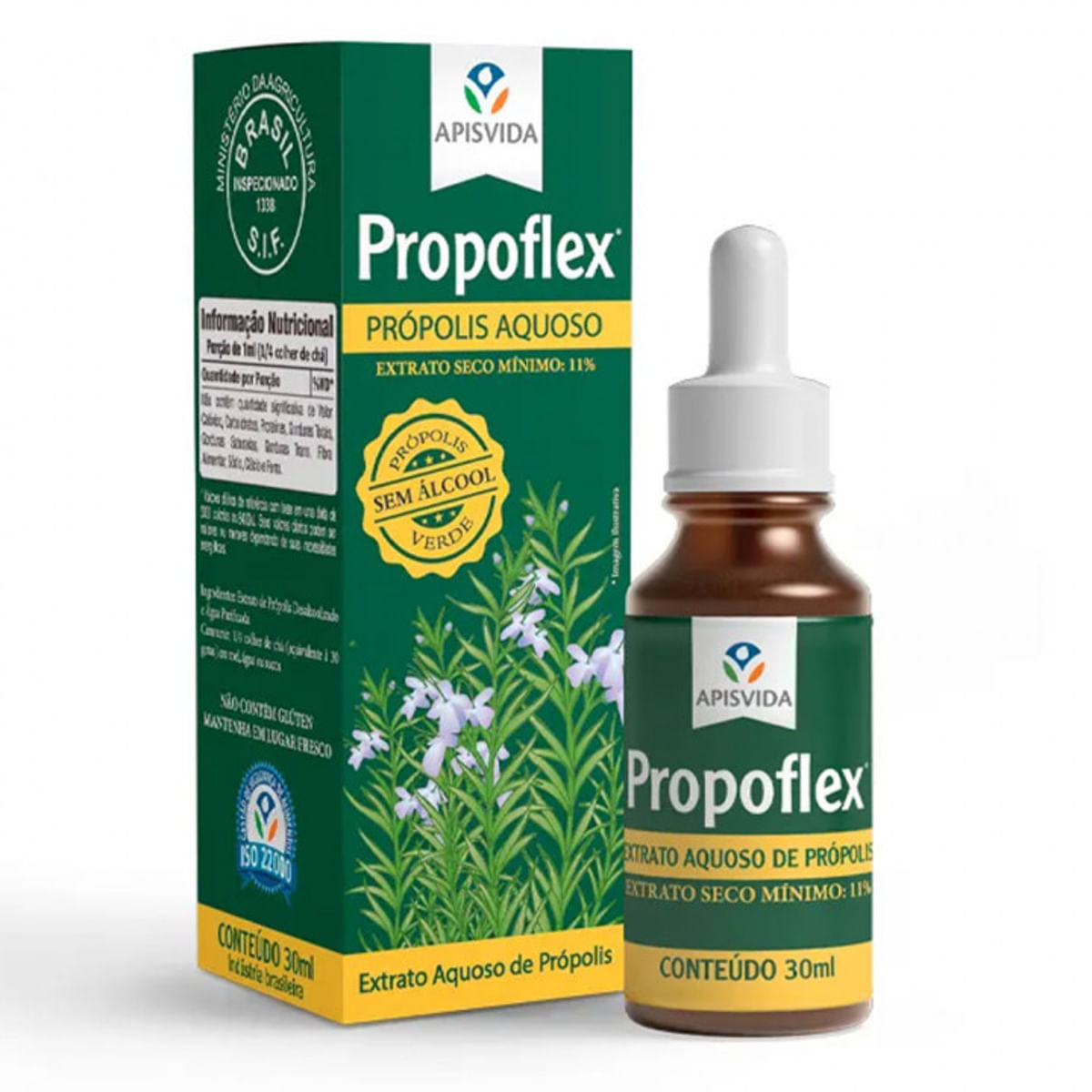 Extrato Aquoso de Própolis Verde Propoflex 30 Ml