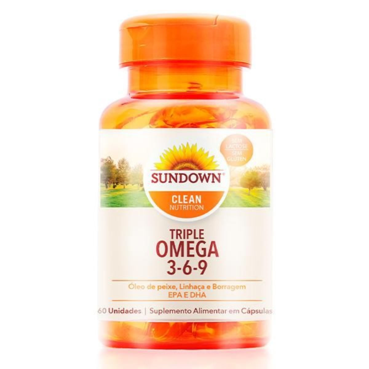 Triple Omega 3-6-9 Sundown Vitaminas 60 Comprimidos