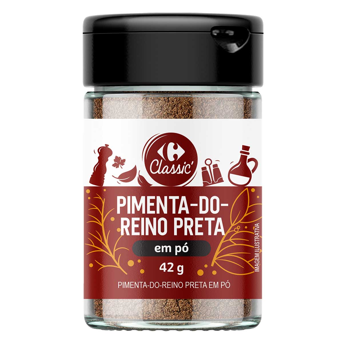 Pimenta do Reino em Pó Carrefour 40 g