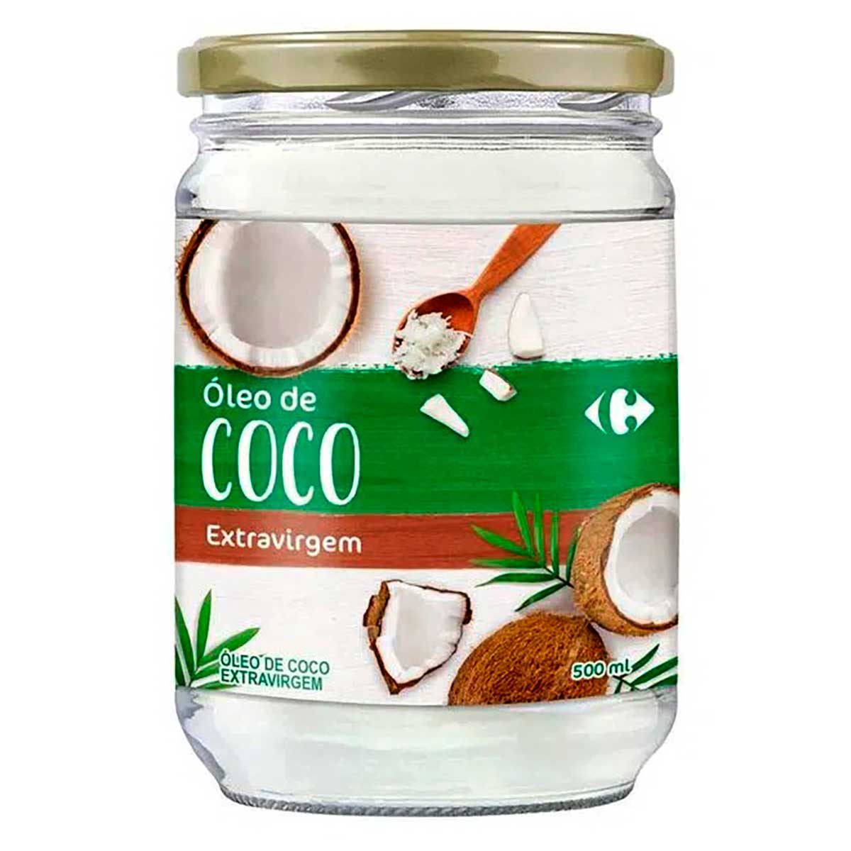 Óleo de Coco Extra Virgem Carrefour 500 ml