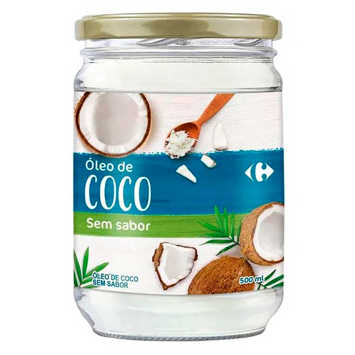 Óleo de Coco sem Sabor Carrefour 500 ml