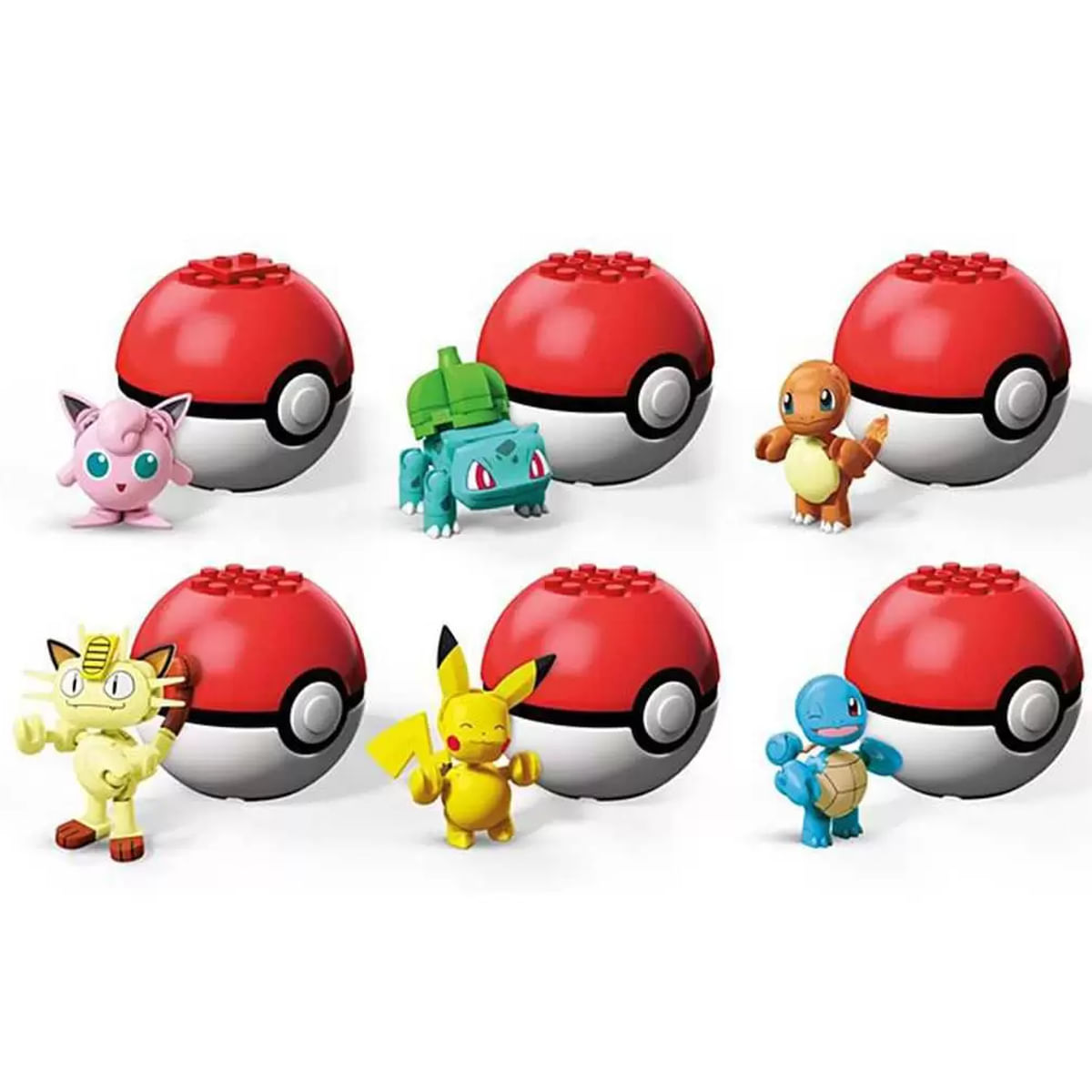 Brinquedo Para Montar Pokemon Pokebola Mattel Sortidos | Carrefour