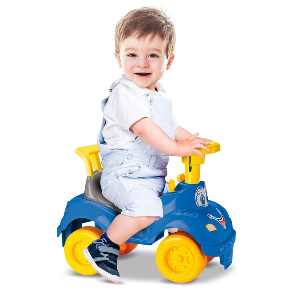 Totokinha Triciclo Menino Andador Sport Motoca Azul Infantil Bebe