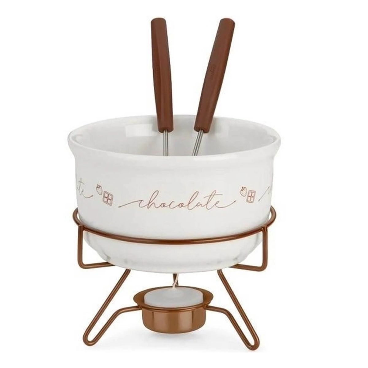 Conjunto para Fondue de Chocolate 5 Peças Brinox