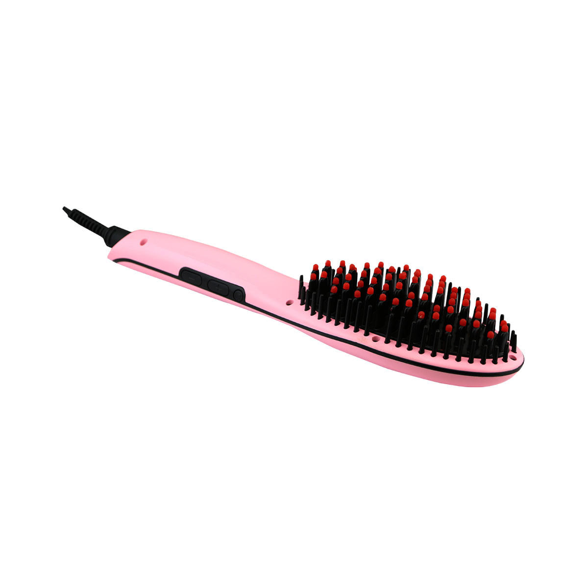 Escova Alisadora Elétrica 230° Display em LCD Relaxbeauty Wonder Brush RB-EC0261A Bivolt