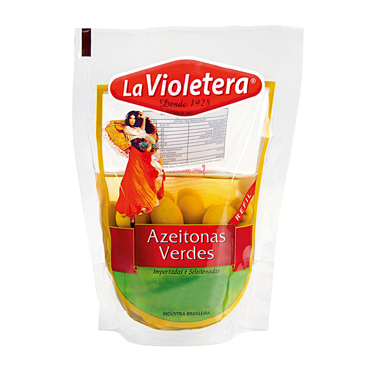 Azeitona Verde La Violetera Sachê 100g
