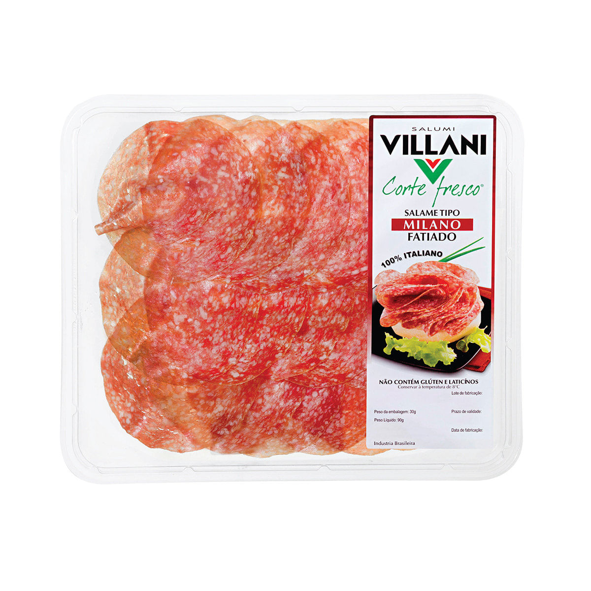 Salame Milano Fatiado 300g