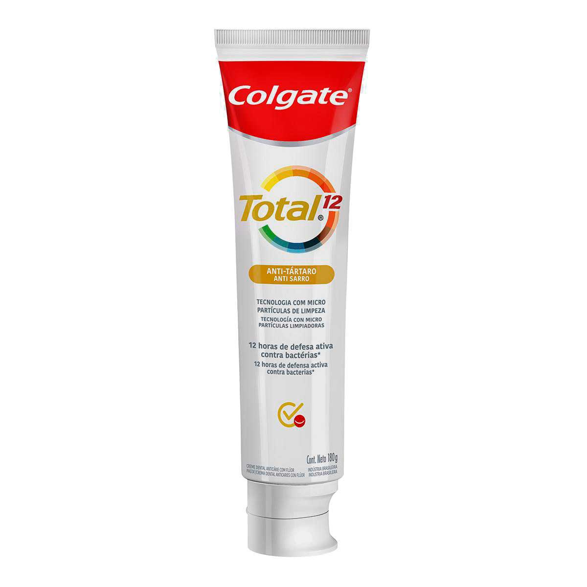 Creme Dental Colgate Total 12 Anti Tártaro 180g