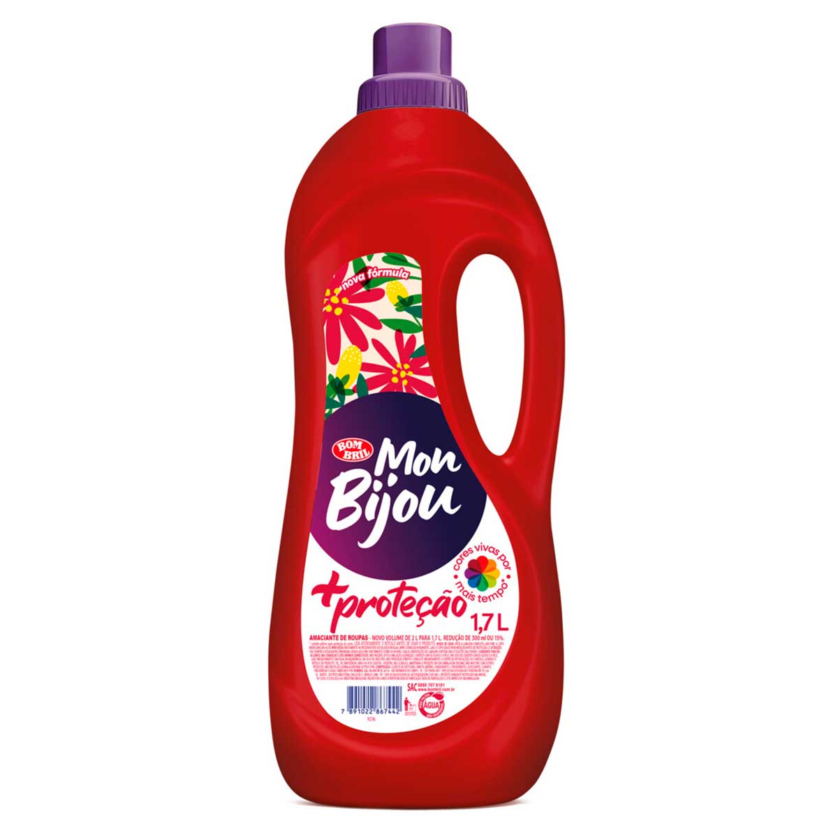Amaciante Mon Bijou +Proteção 1,7L