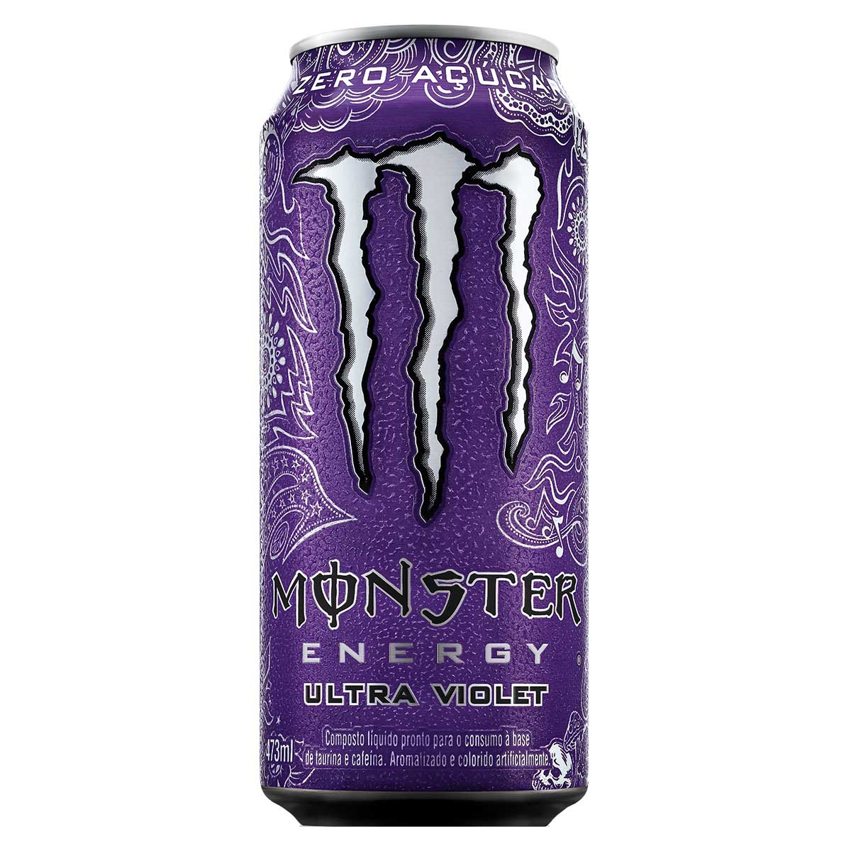 Energético Monster Energy Ultra Violet Sem Açúcar 473ml