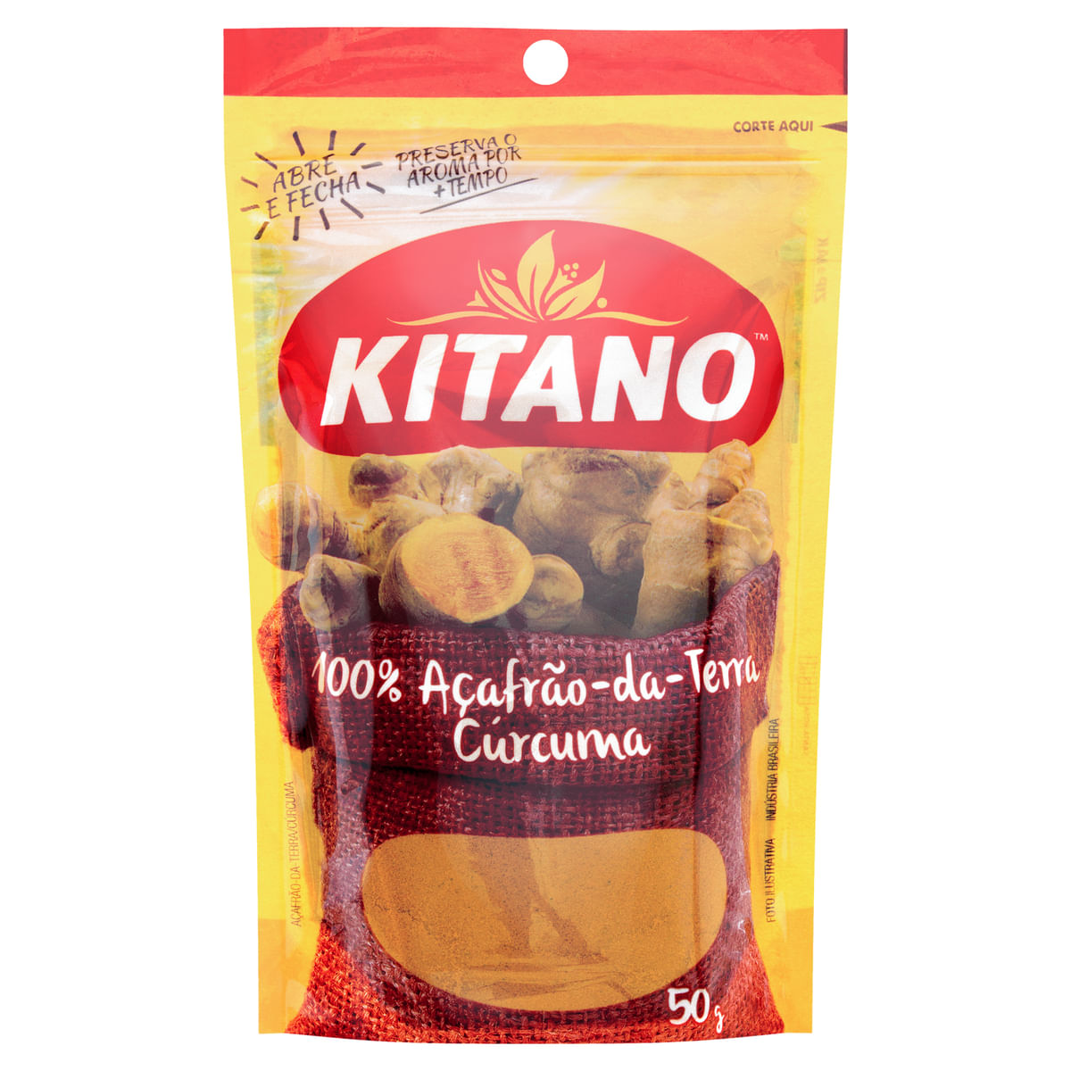 Açafrão da Terra Cúrcuma Kitano 50g