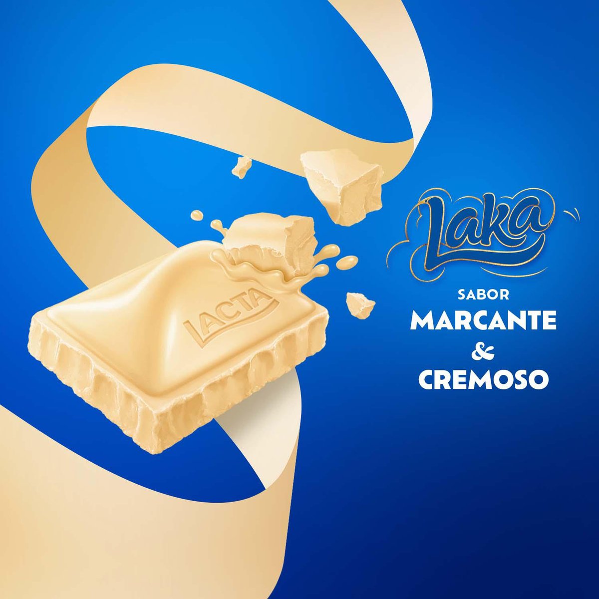 Chocolate Branco Laka LACTA Tablete 90g — Supermarket Brazil