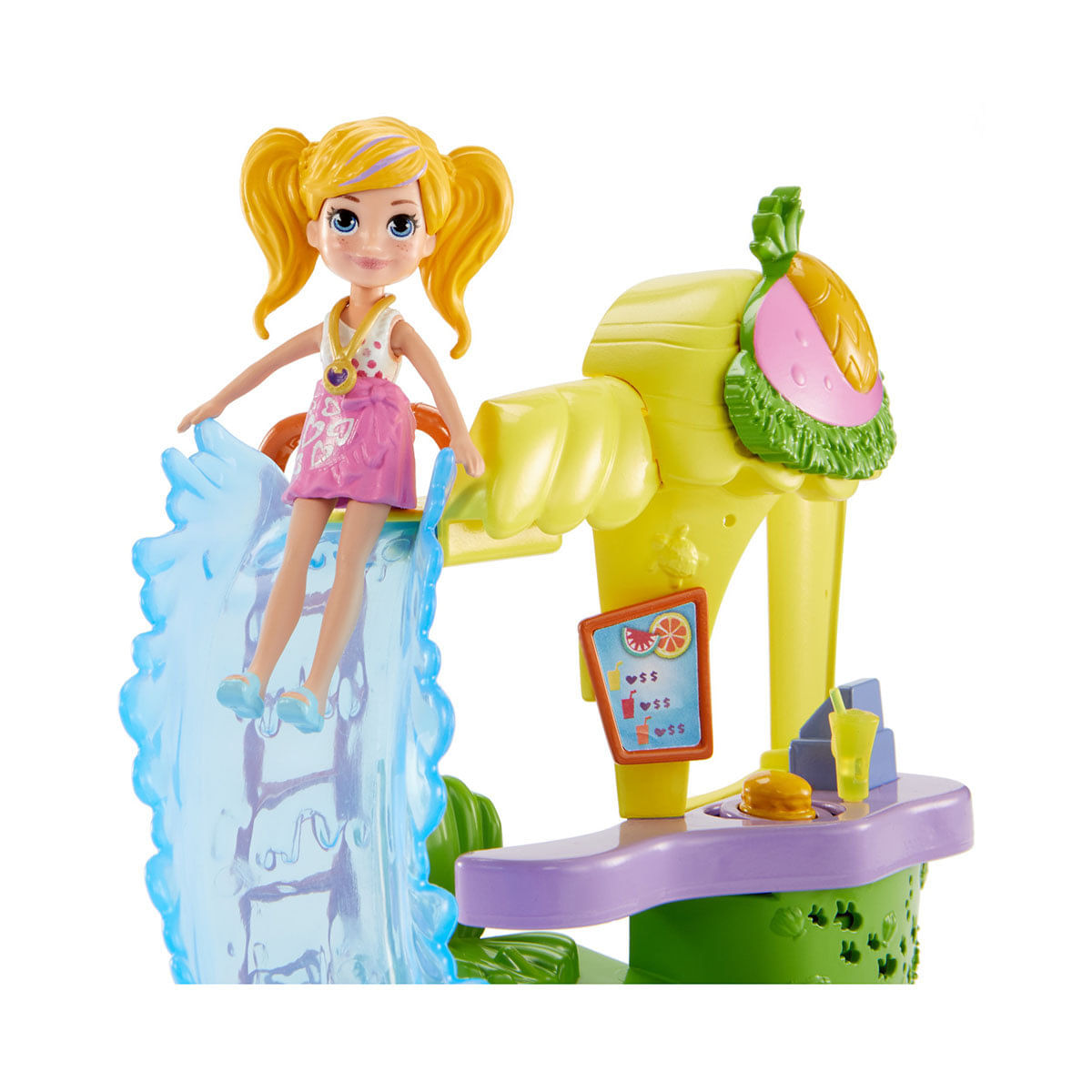 Polly Pocket Parque Aquático dos Abacaxis Mattel - Carrefour - Carrefour