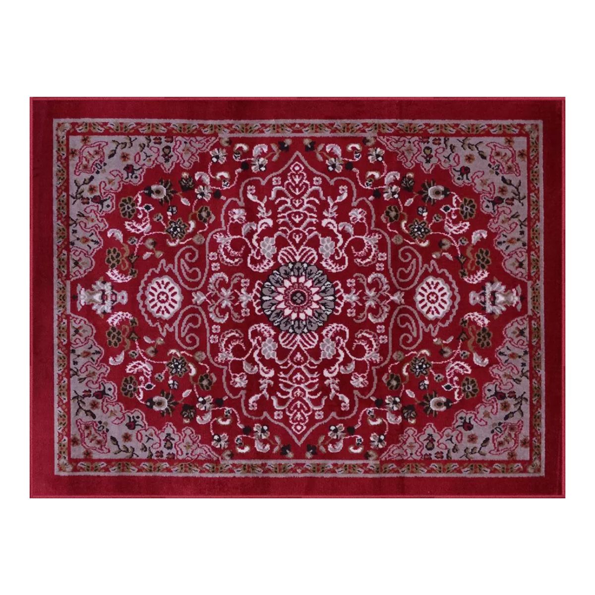 Tapete 100X150cm Renaissance Atenas Vermelho J Serrano