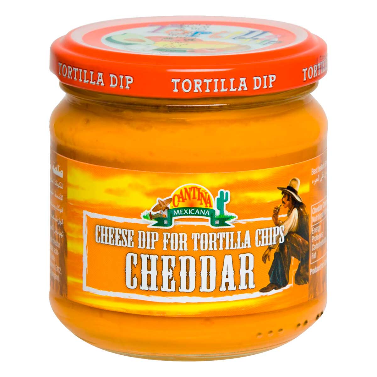 Molho Queijo Cheddar Cantiña Mexicana 190g