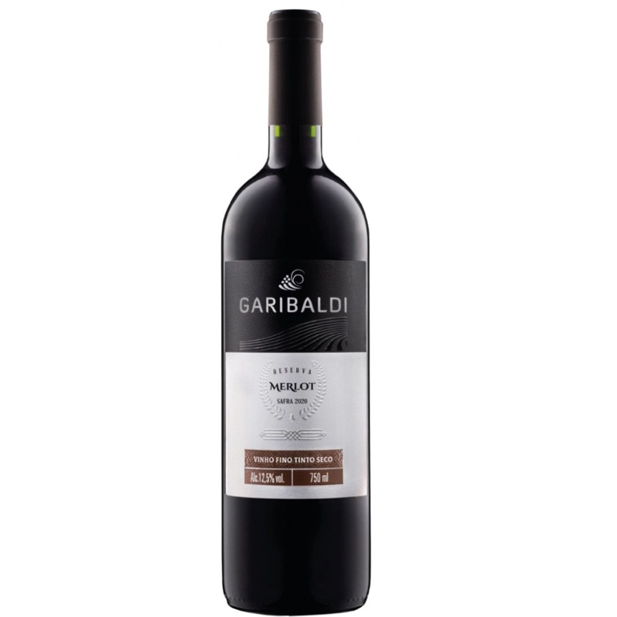 Vinho Tinto Seco Garibaldi Safra 2020 Reserva Merlot 750ml