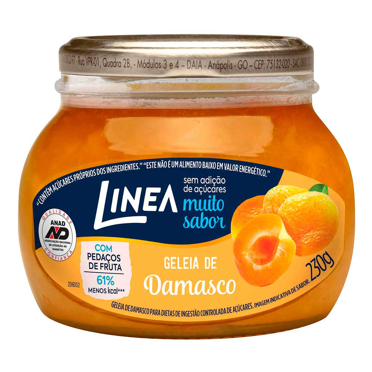 Geléia de Damasco Linea 230g