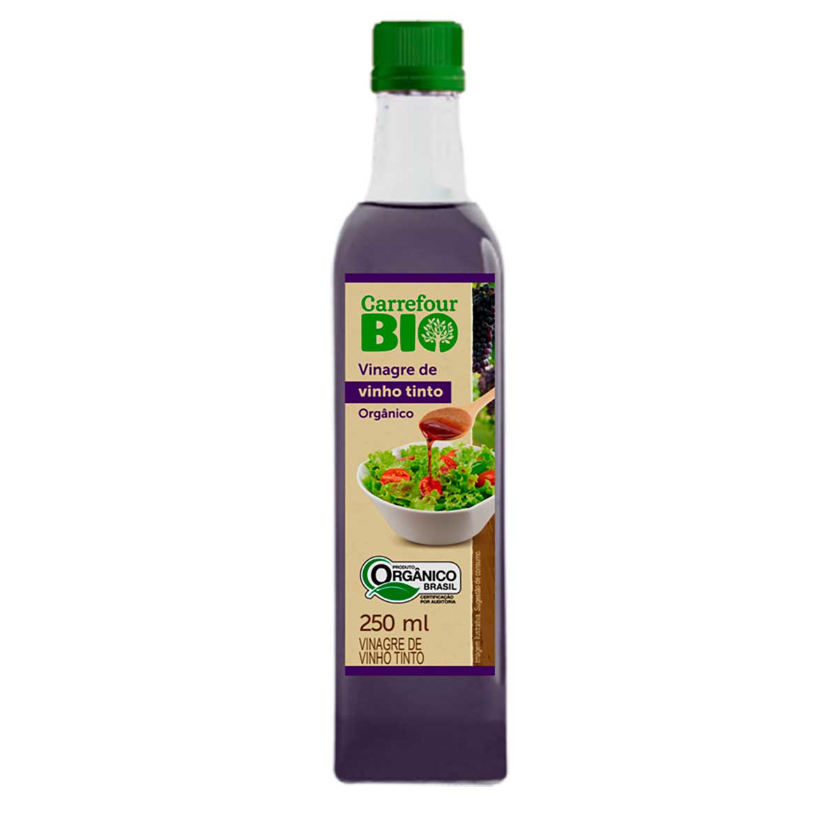 Vinagre de Vinho Tinto Orgânico Carrefour Bio 250ml