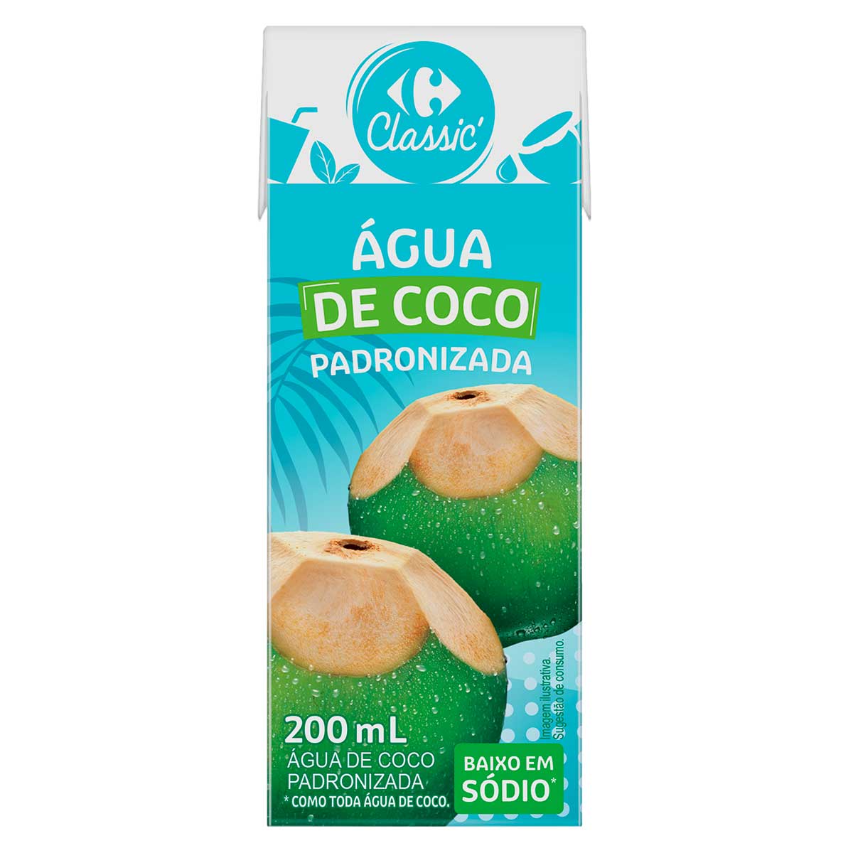 Água de Coco Carrefour 200ml