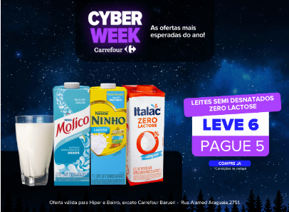 Leites semi|desnatados|zero lactose L6P5